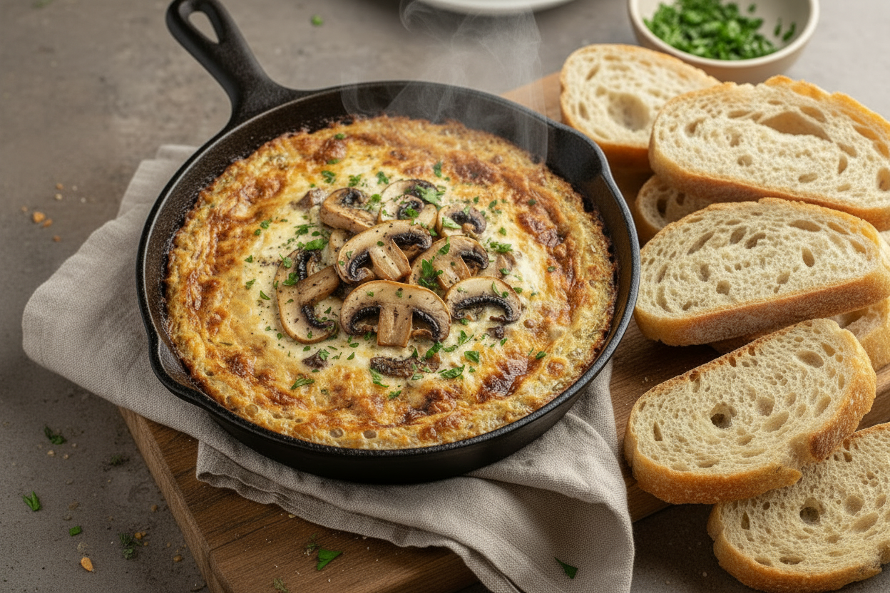Stuffed Mushroom Dip