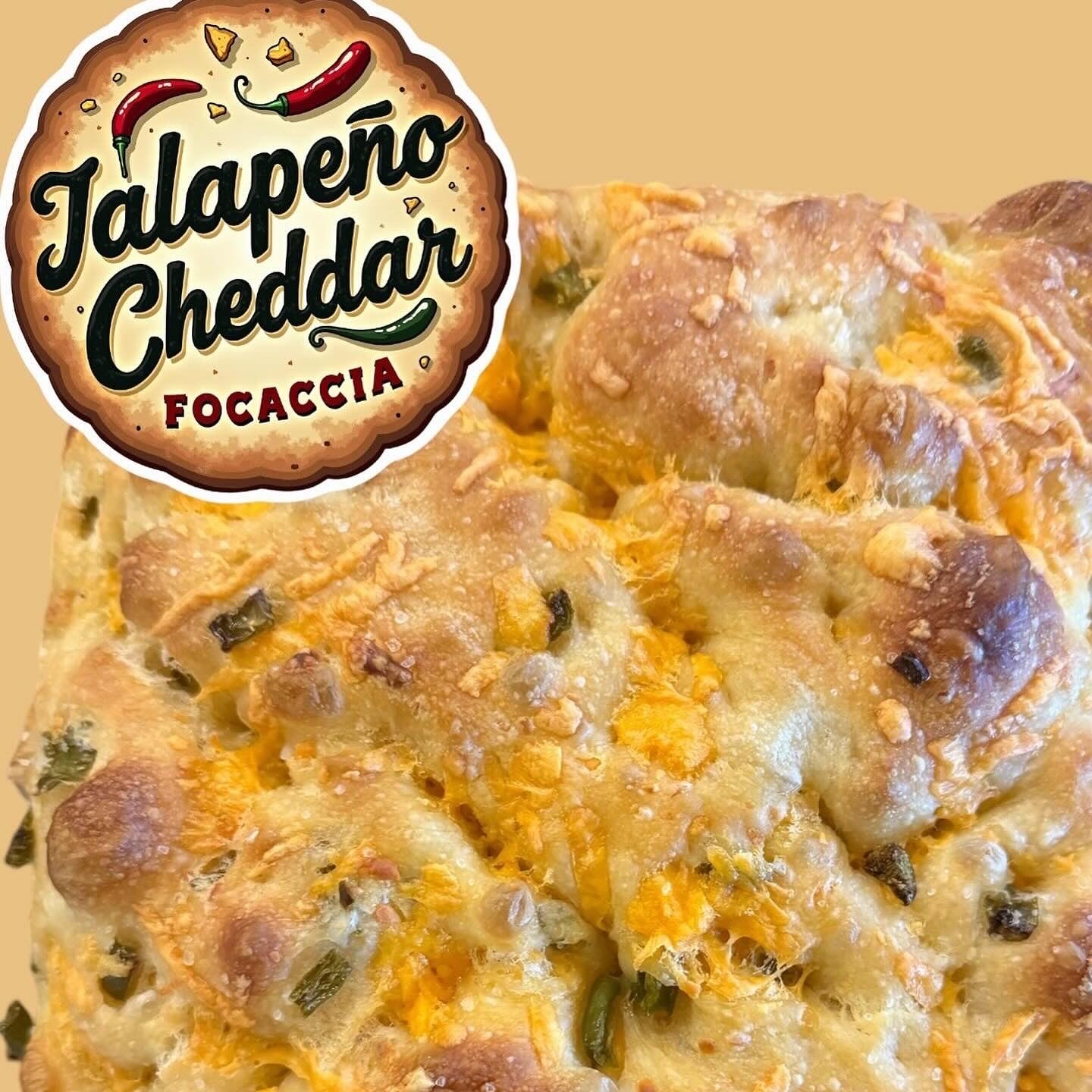 Jalapeno and Cheddar Focaccia