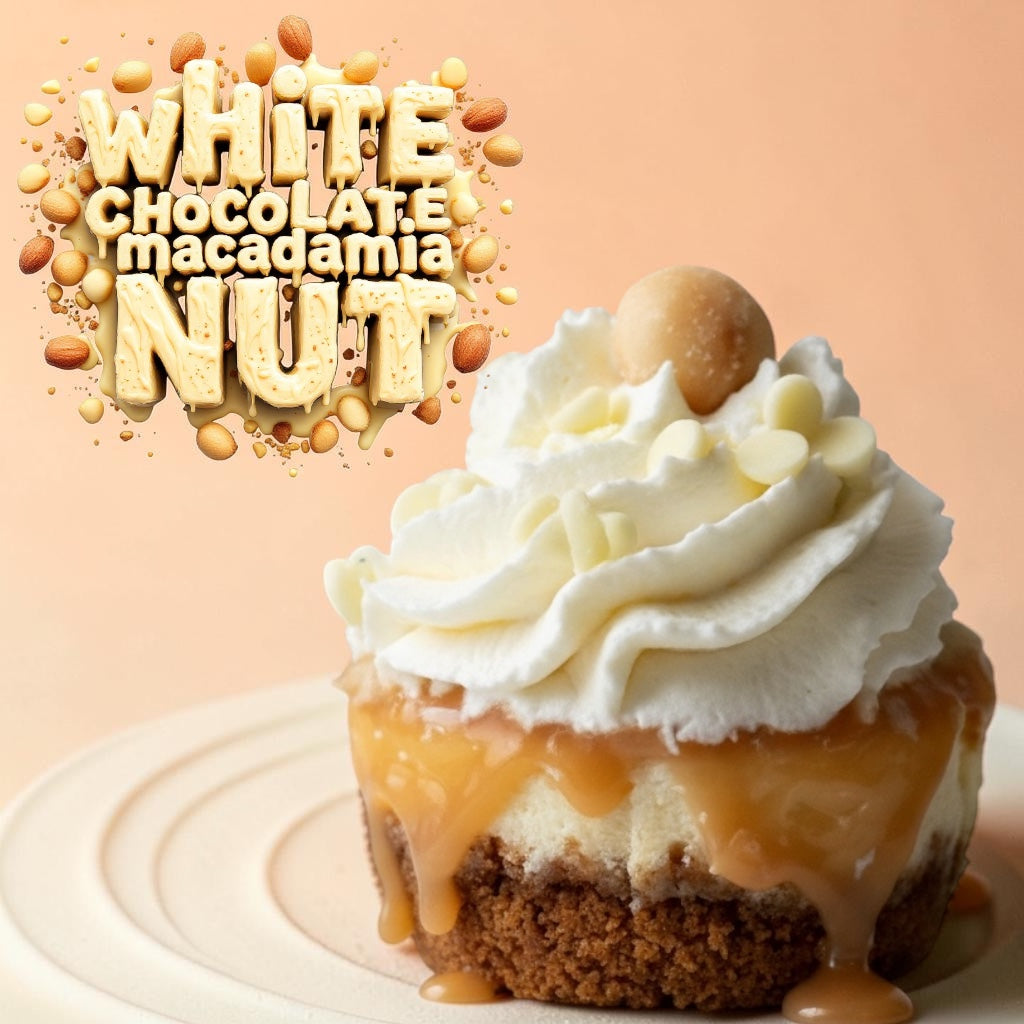 White Chocolate Macadamia Nut Cheesecake