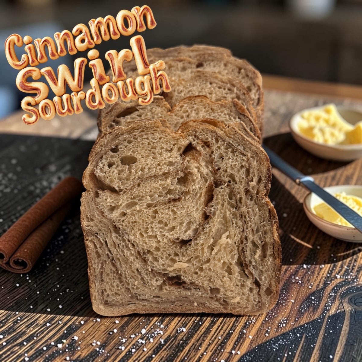 Cinnamon Swirl Sourdough Loaf