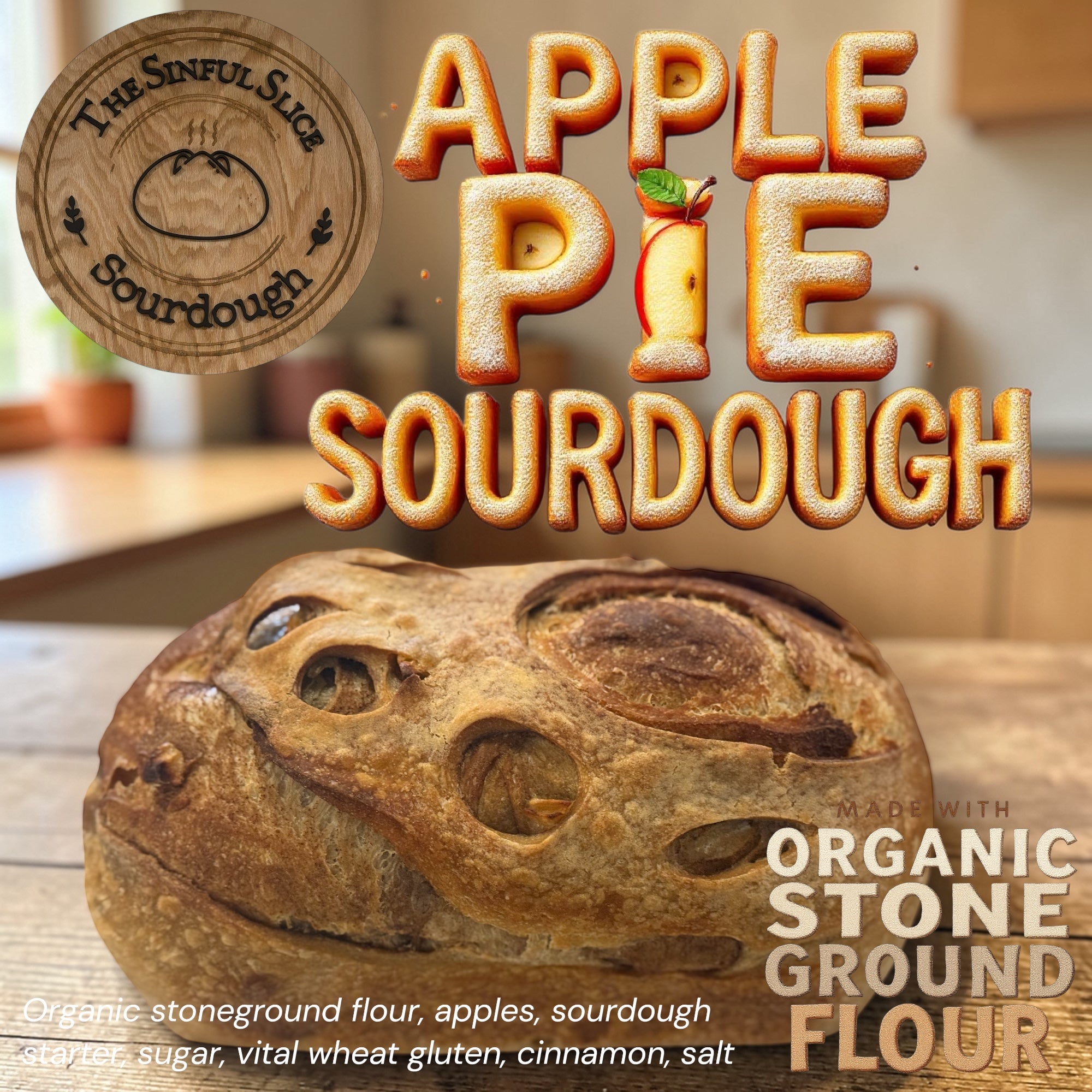 Apple Pie Sourdough