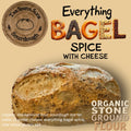 Everything Bagel and Cheese Sourdough Loaf