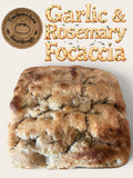 Roasted Garlic and Rosemary Focaccia