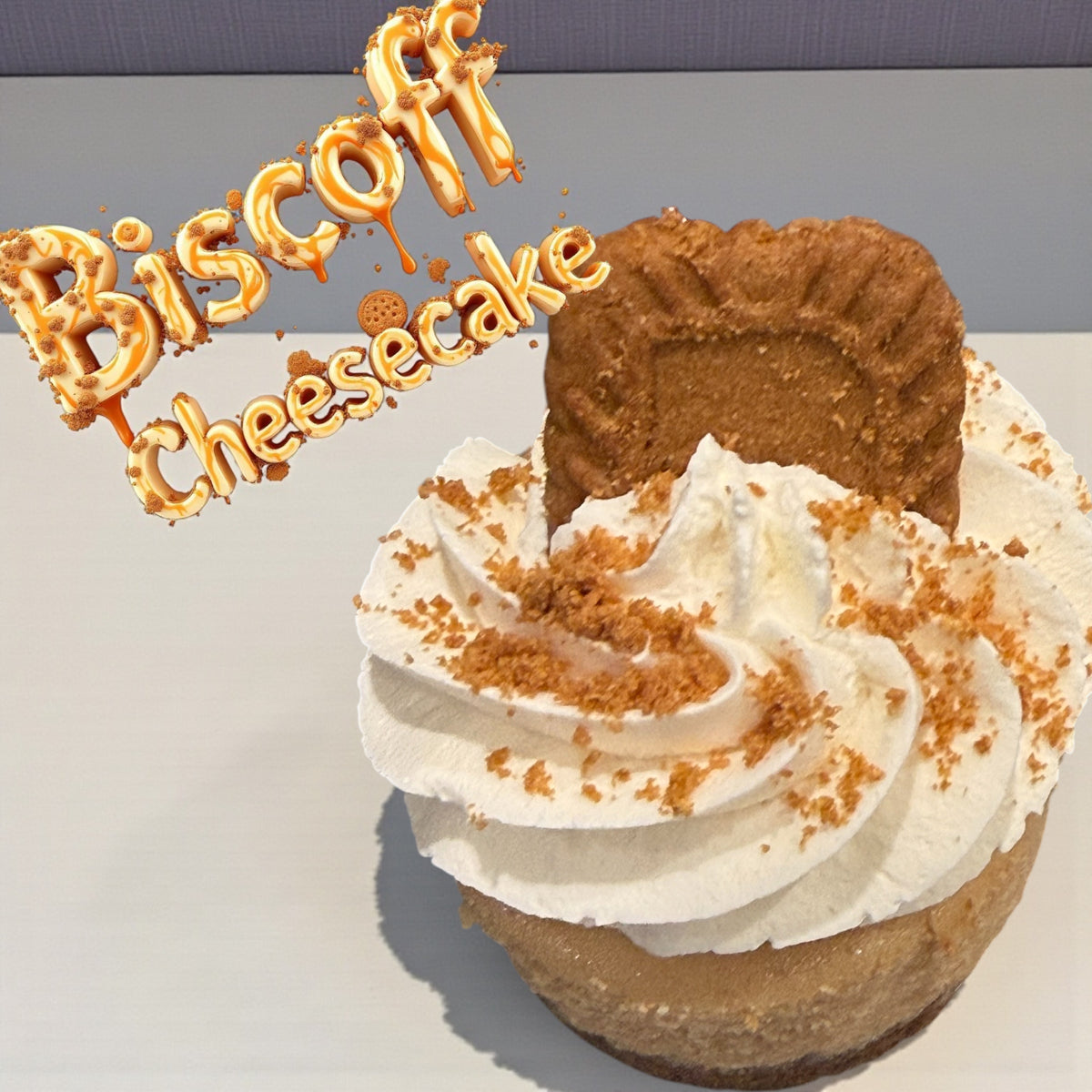 Biscoff Bombshell Mini Cheesecake (4 pieces)