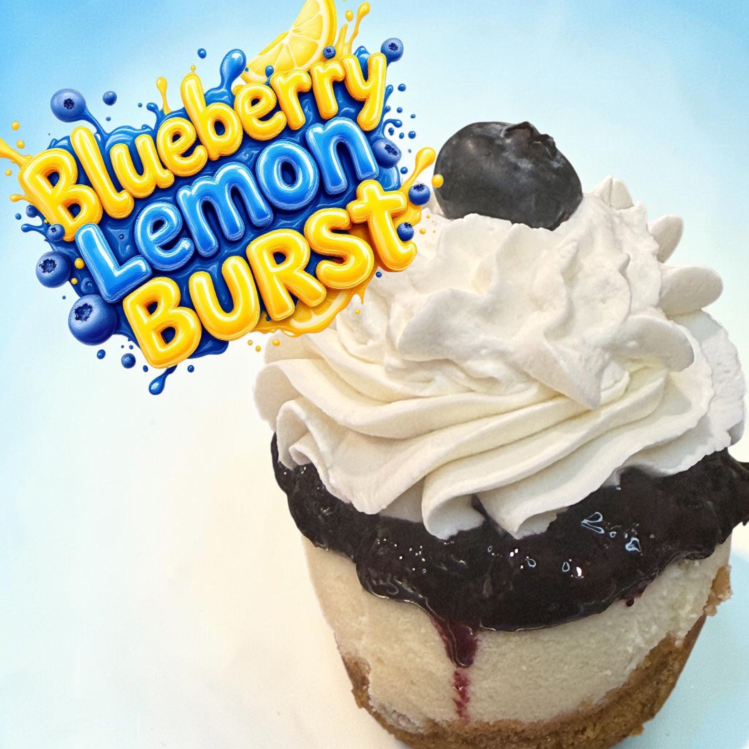 Blueberry Lemon Burst Mini Cheesecake 4 pieces