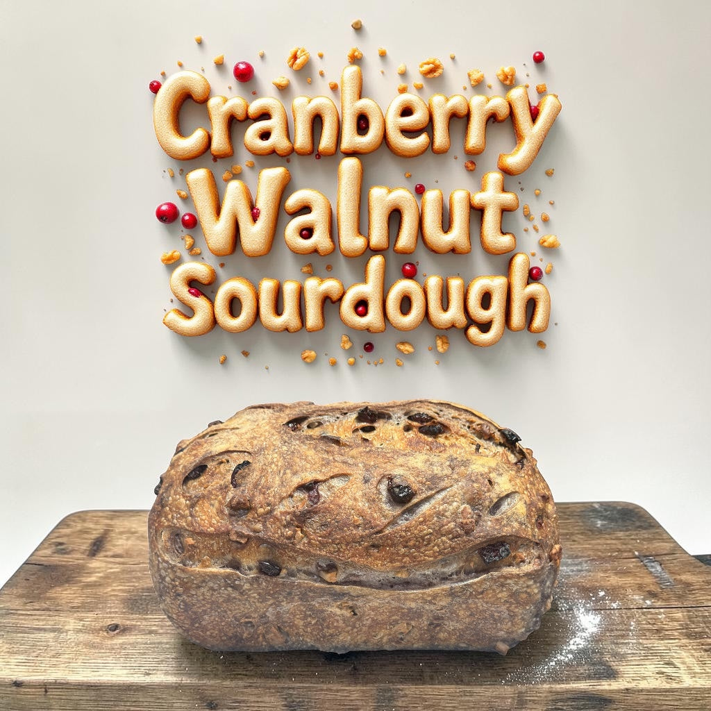 Cranberry Walnut Sourdough